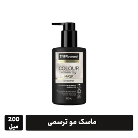 ماسک مو ترسمی بلوند خاکستری