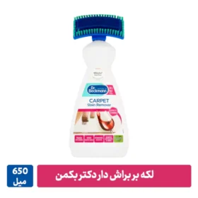 لکه بر فرش با برس